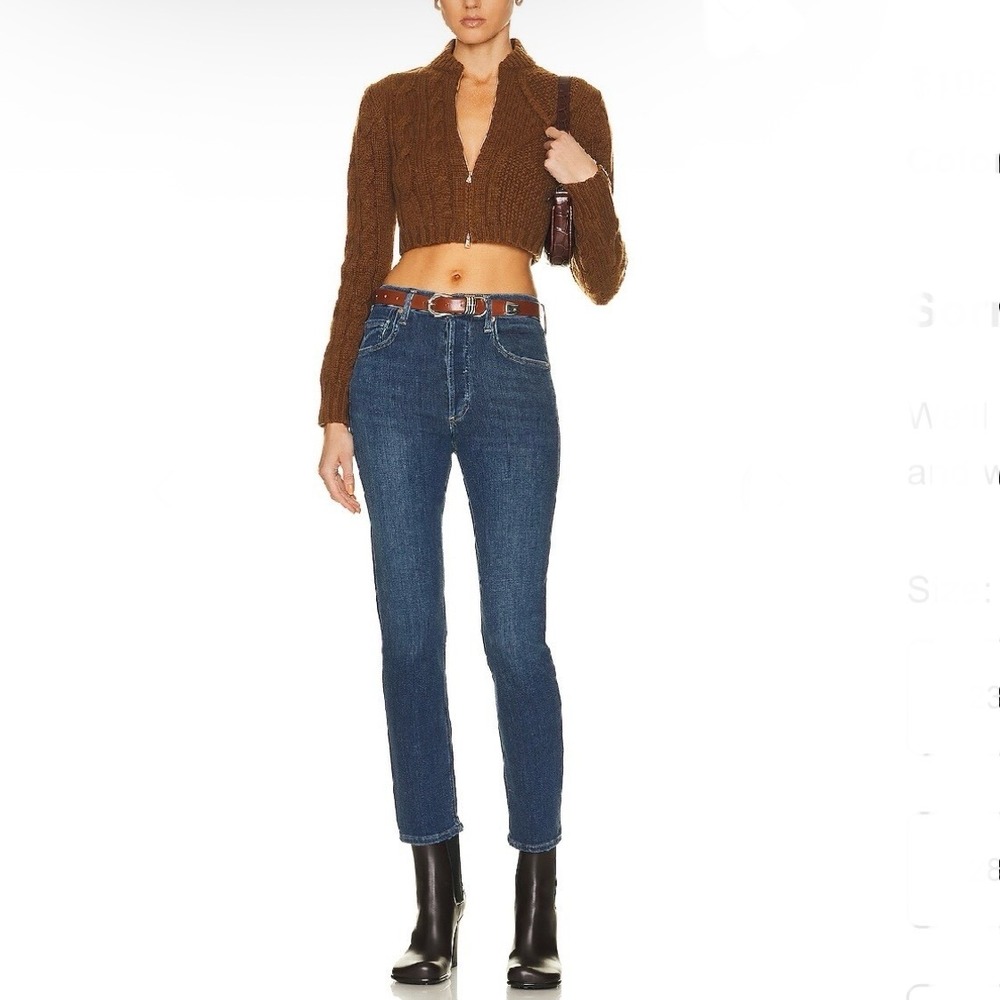 NEW Citizens of‎ Humanity Jolene High Rise Vintage Slim jeans Size 25